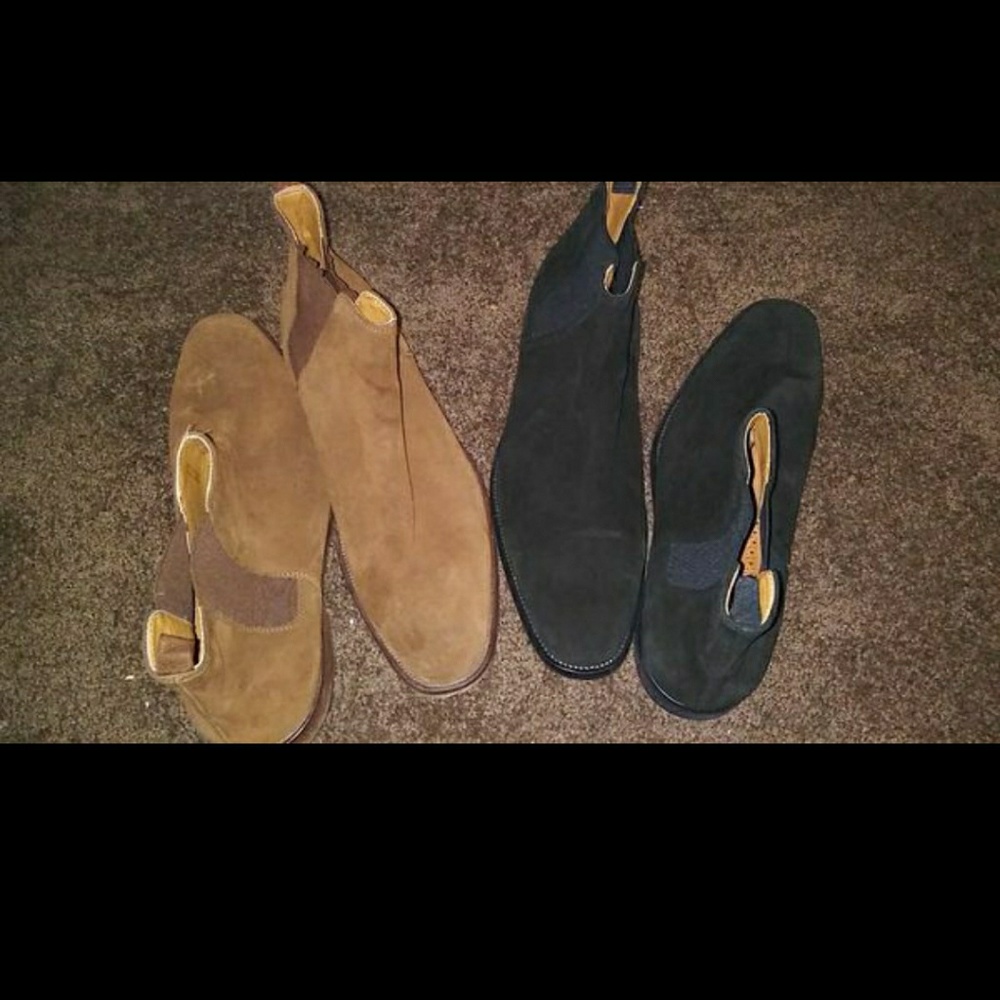 Aldo low cut men's suede boots